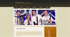 Desktop Screenshot of jodelexpress.si